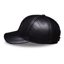 Genuine Leather Baseball Cap | Embossed Light Brown-Caps-SHED71-SHED71