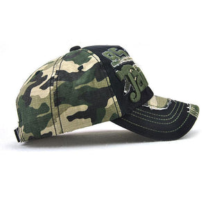 "Jamont New Era" Camo Cap | Blue-Caps-SHED71-SHED71
