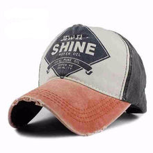 "Jewel Shine" Baseball Cap | Black-Caps-SHED71-SHINE Orange-SHED71