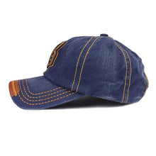 "LB" Baseball Cap | Gray-Caps-SHED71-SHED71