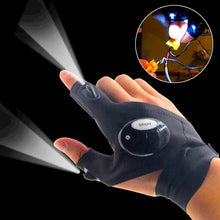 LED Flashlight Fingerless Glove-Gadget-SHED71-SHED71