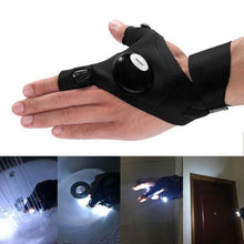 LED Flashlight Fingerless Glove-Gadget-SHED71-SHED71