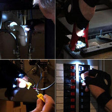 LED Flashlight Fingerless Glove-Gadget-SHED71-SHED71