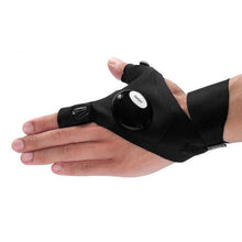 LED Flashlight Fingerless Glove-Gadget-SHED71-Left hand-SHED71