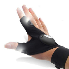 LED Flashlight Fingerless Glove-Gadget-SHED71-SHED71