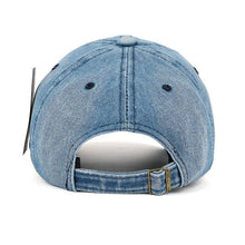 "M-1 Fix Fight" Denim Cap | White Patch-Caps-SHED71-SHED71