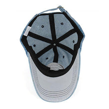 "M-1 Fix Fight" Denim Cap | White Patch-Caps-SHED71-SHED71