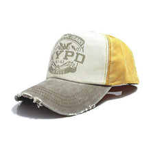 "NYPD" Baseball Cap | Red & Blue-Caps-SHED71-Yellow & Gray-SHED71