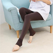 Fashion Winter Warm Leggings | Brown