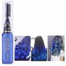 Temporary DIY Hair Dye Color | Blue-Beauty-SHED71-SHED71