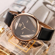 Top Luxury Women Quartz Watch with Leather Strap-Watches-SHED71-BGB-SHED71