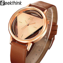 Top Luxury Women Quartz Watch with Leather Strap-Watches-SHED71-SHED71