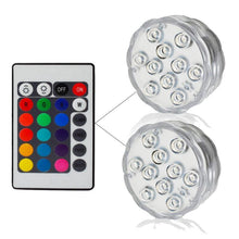 Underwater Lights with Remote Control-Gadget-SHED71-1 Remote 2 Light-SHED71