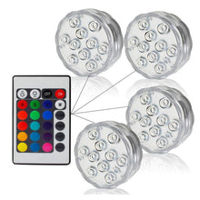 Underwater Lights with Remote Control-Gadget-SHED71-1 Remote 4 Light-SHED71