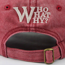 "W" Baseball Cap | Red-Caps-SHED71-SHED71