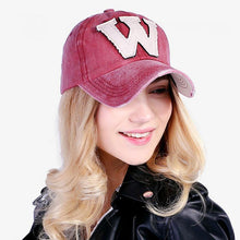 "W" Baseball Cap | Red-Caps-SHED71-SHED71