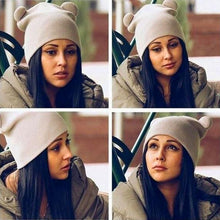 Winter Warm Knitted Hat w/ Cute Ears-Clothing-SHED71-SHED71