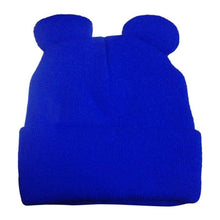 Winter Warm Knitted Hat w/ Cute Ears-Clothing-SHED71-Royalblue-SHED71